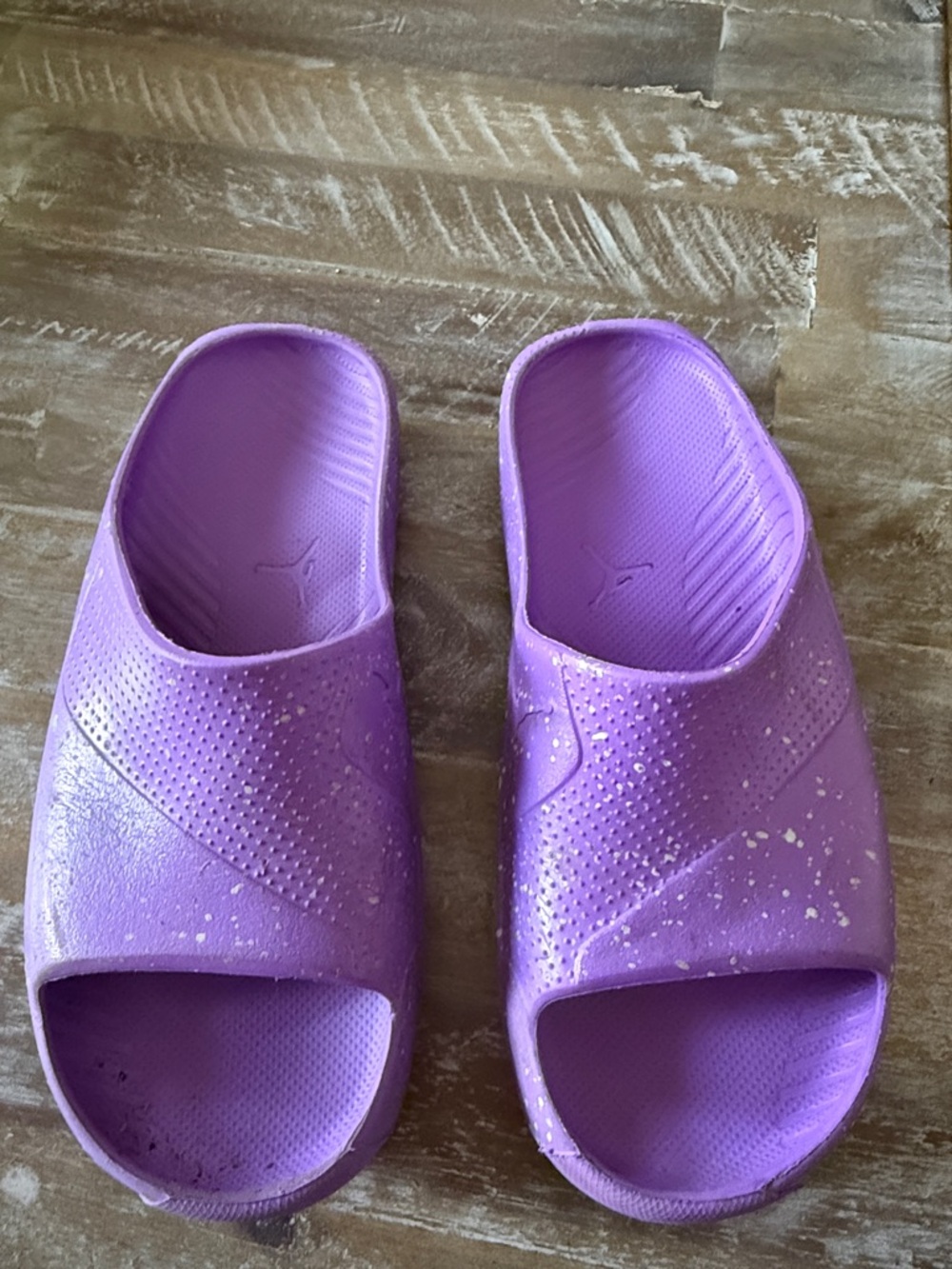 Jordan Purple Kids Slip-On Sandals